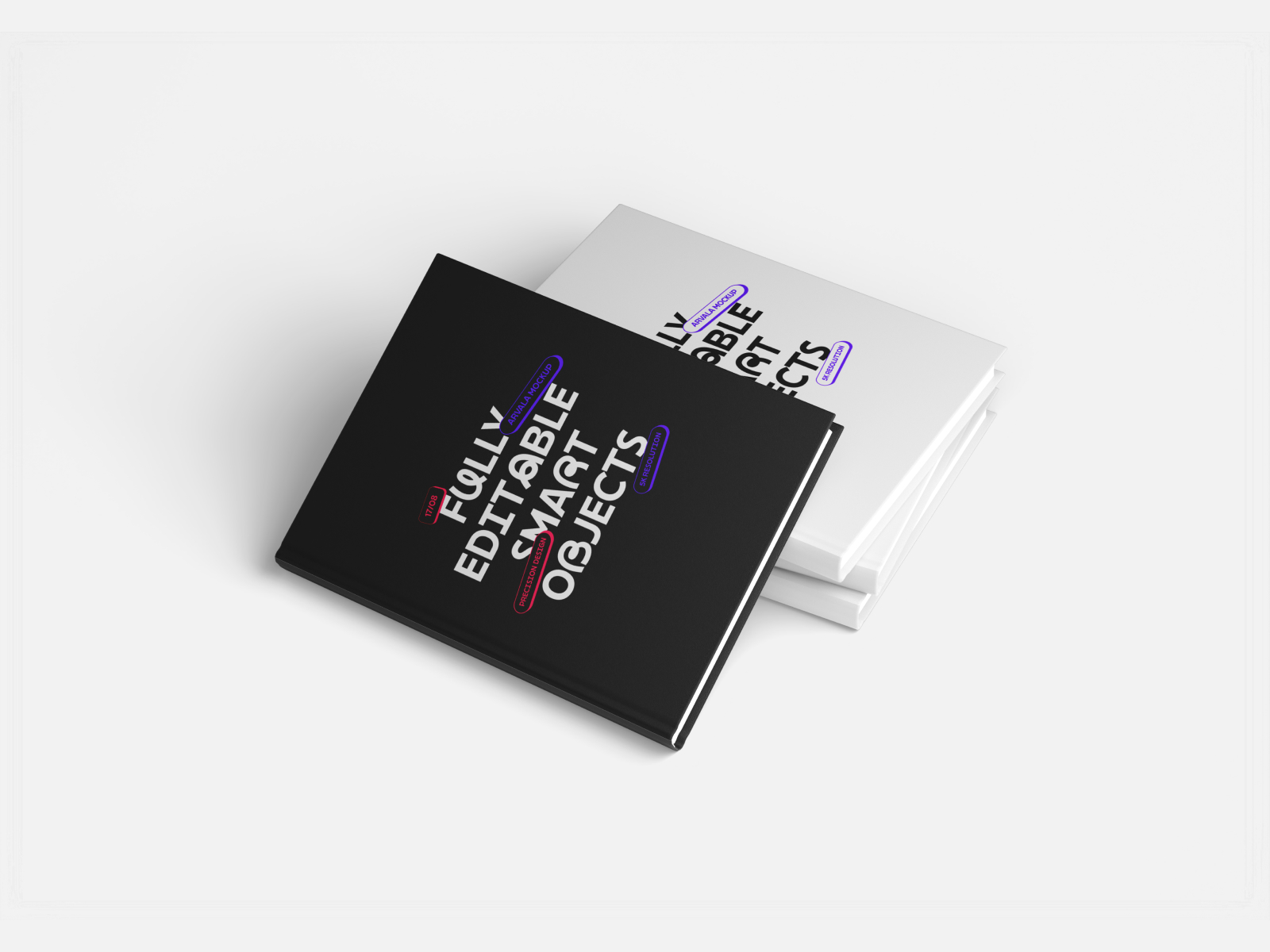 Hard Cover Book Mockup