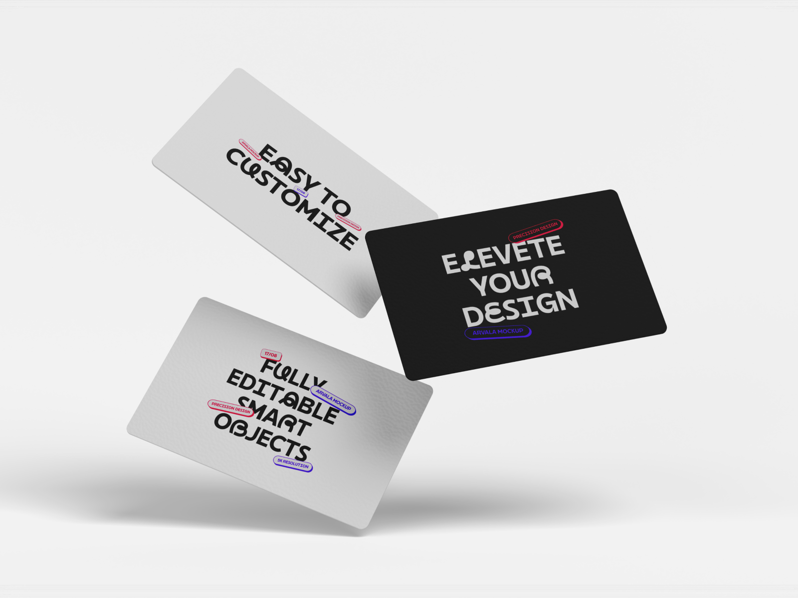 Business Card - 2 Mockup Scene
