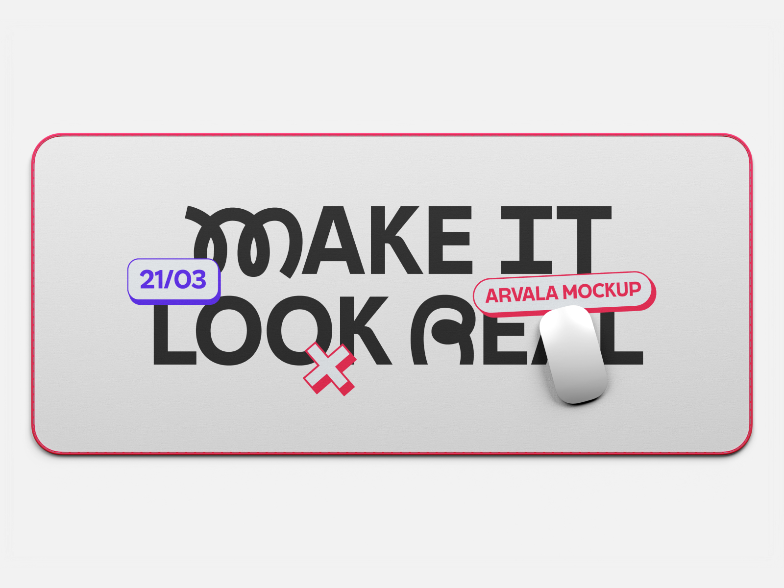 Mouse Pad Mockup