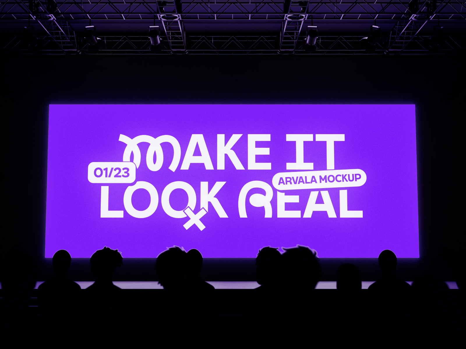 Auditorium Screen V.2 Mockup