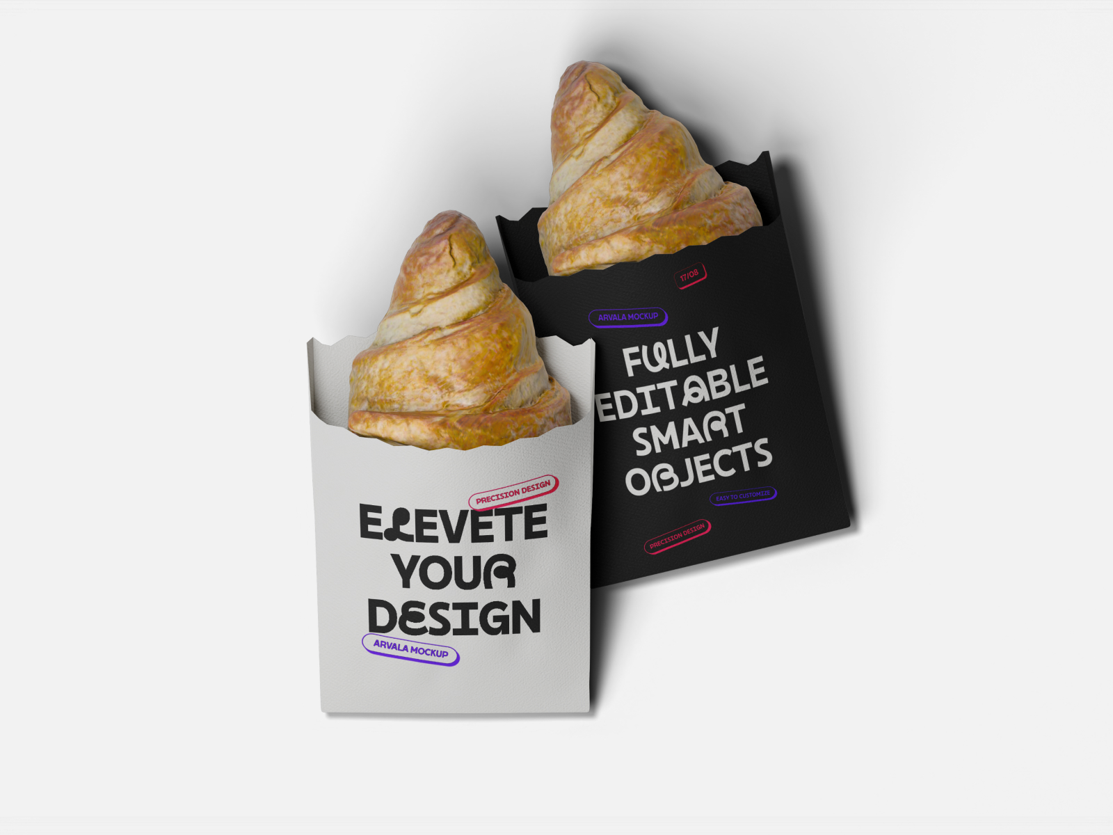 Bakery Paper with Croissant
