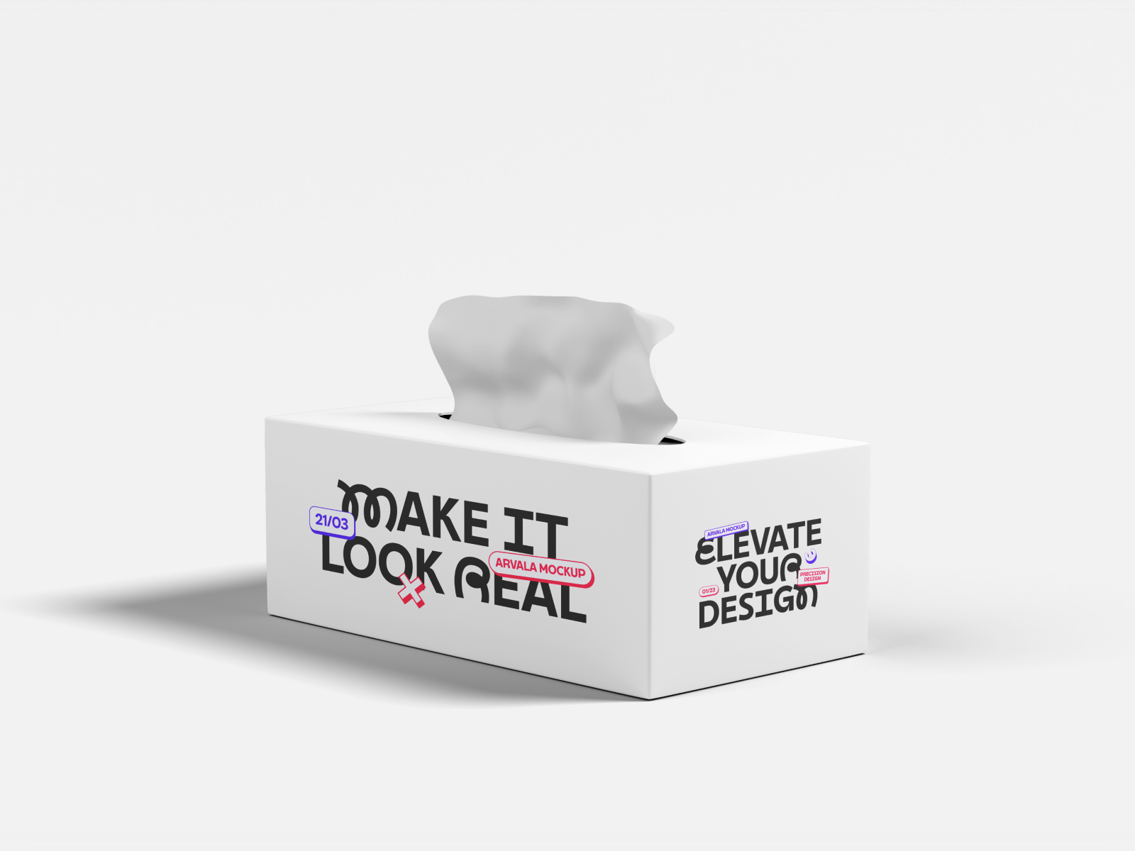Tissue Box Cover Mockup