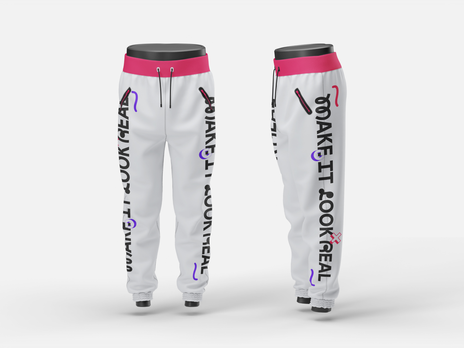 Sport Pants Mockup with Mannequin