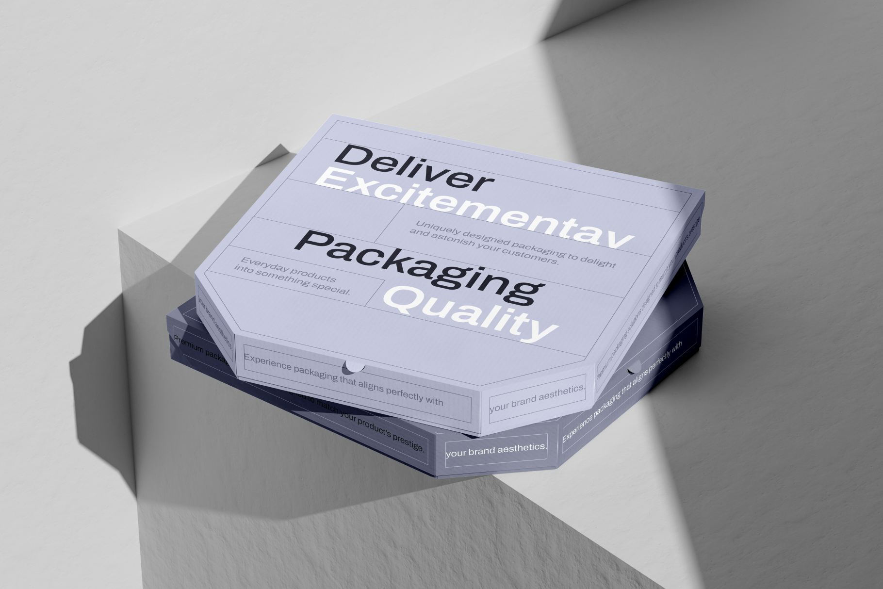 Pizza Packaging Mockup