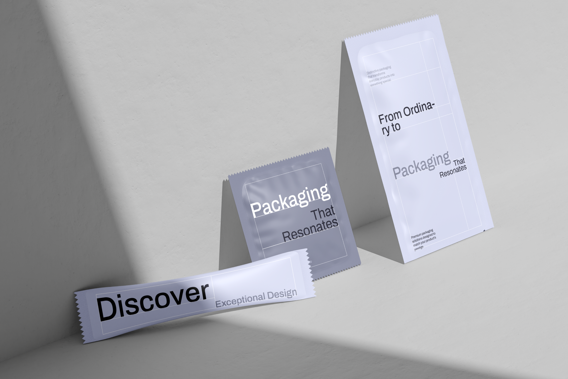 Sachet Packaging Mockup